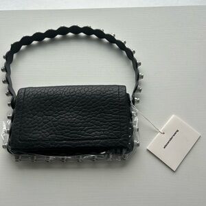 Alexander Wang Black Pebbled Crossbody Bag